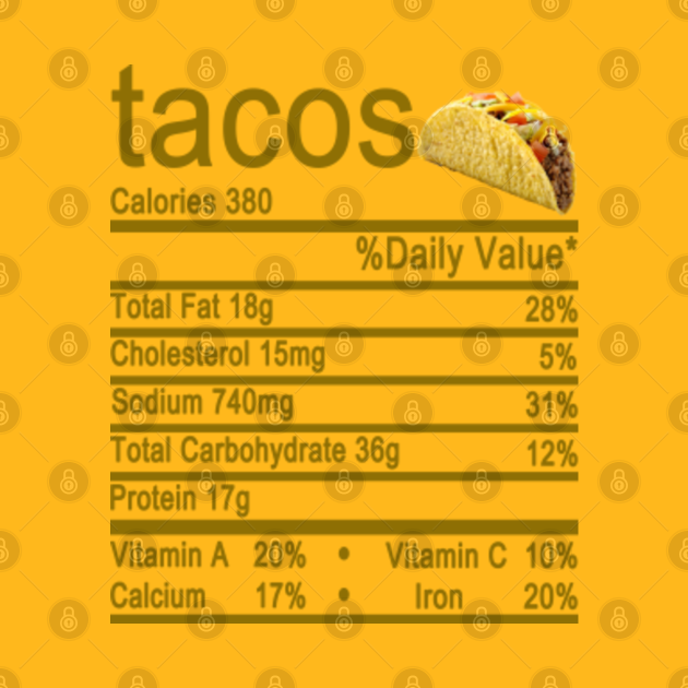 Tacos Nutrition Thanksgiving Tacos Nutrition T Shirt TeePublic Tacos Nutrition Thanksgiving Tacos Nutrition T Shirt TeePublic