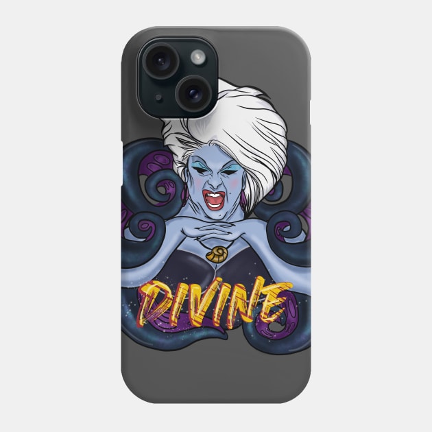 Divine... the sea witch Phone Case by Camp David