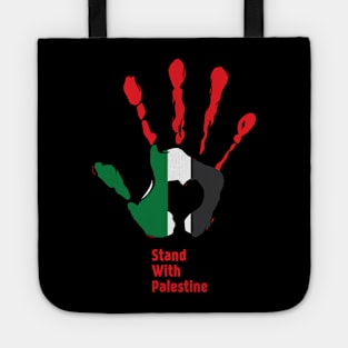 Stand with Palestine for humanity Tote