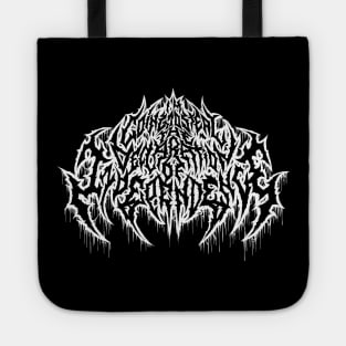 I'M GOING TO STEAL THE DECLARATION OF INDEPENDENCE death metal logo Tote