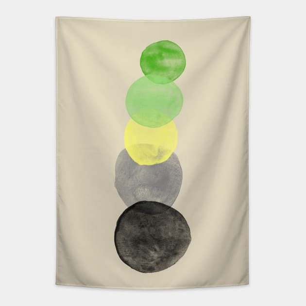 Aro Pride Bubbles Tapestry by inSomeBetween