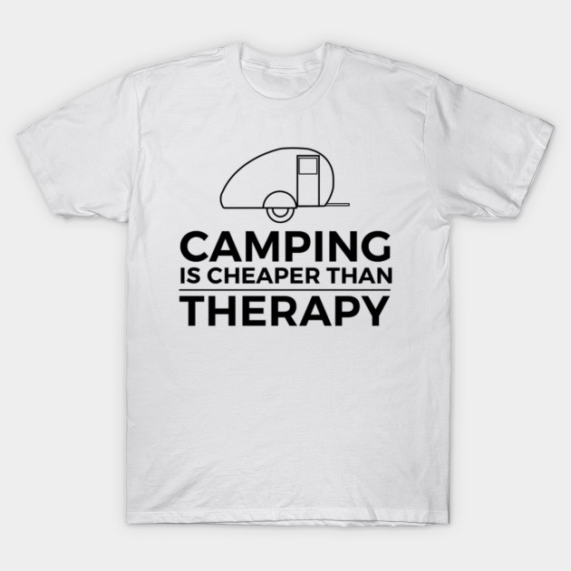 t shirts with camping sayings