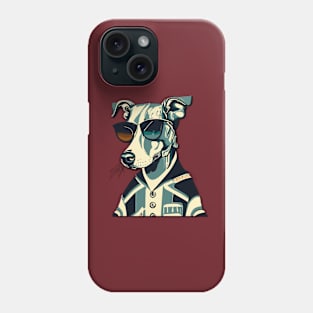 coolest dog on the block Phone Case