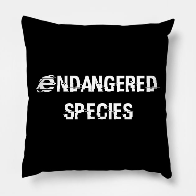 Endangered Species Pillow by felixfocs