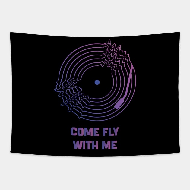 Come Fly With Me Tapestry by BY TRENDING SYAIF