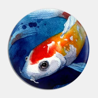 Curved Koi Pin