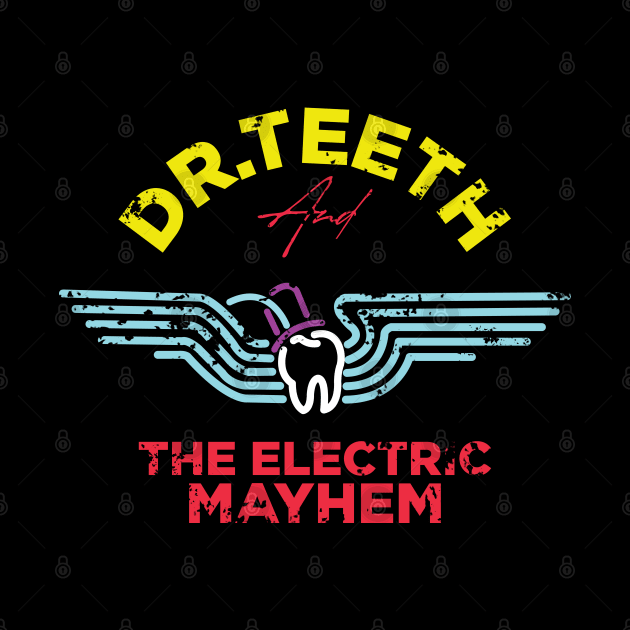 Dr Teeth And The Electric Mayhem Vintage by LOVE ME PODCAST