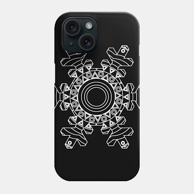 Invert snowflake Phone Case by hedehede