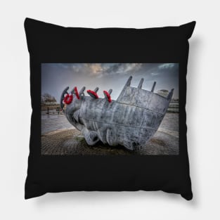 Cardiff Bay Storm Pillow