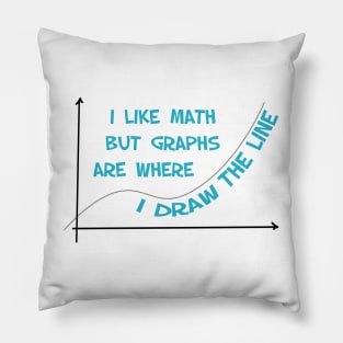 I Like Math Pillow