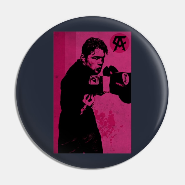 El Canelo Session Pin by CTShirts