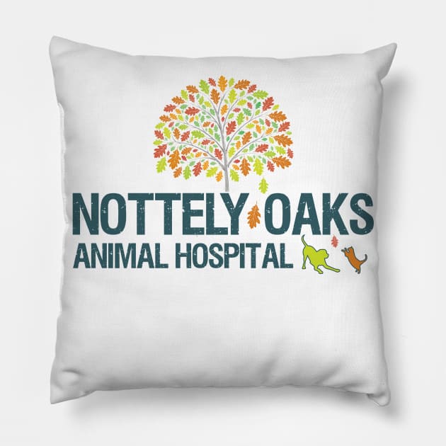 NOAH Sign Logo Pillow by Nottely Oaks Animal Hospital