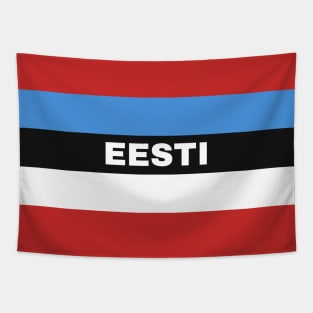 Eesti in Estonian Flag Tapestry