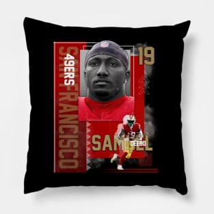 San Francisco 49ers Deebo Samuel 19 Pillow