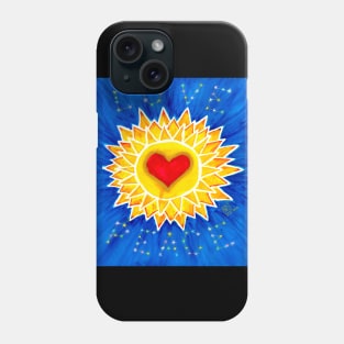 Love and peace mandala Phone Case