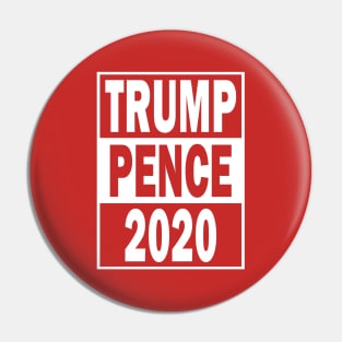 Trump Pence 2020 Pin