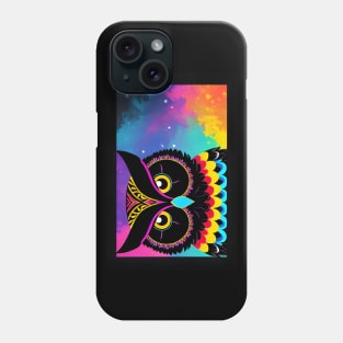 Owl - Rainbow Phone Case