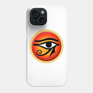 Eye Of Ra On Sun Disk Phone Case