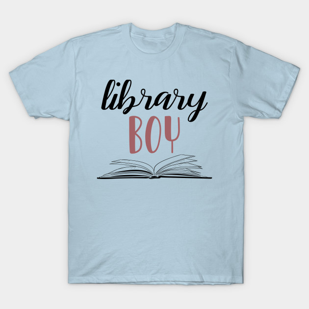 Disover library boy - library gift - Library Boy - T-Shirt