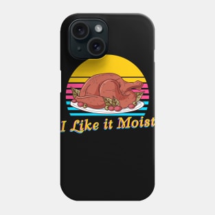 I like moist neon 80s Phone Case