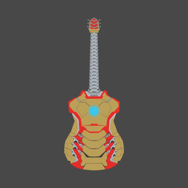 iron guitar by hd