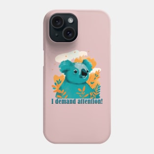 The koala bear. The magical nature of Australia. Phone Case