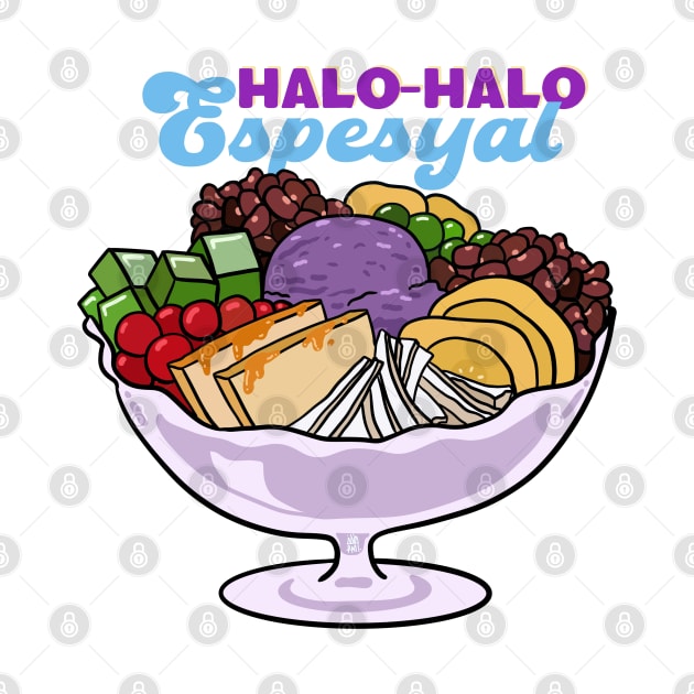 UBE HALO-HALO FILIPINO DESSERT by Aydapadi Studio