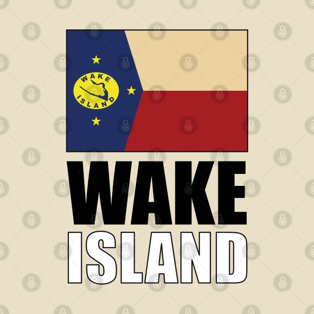 Flag of Wake Island by KewaleeTee