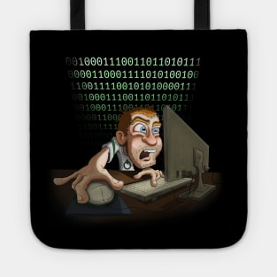 Computer Nerd Geek Hacker Tote