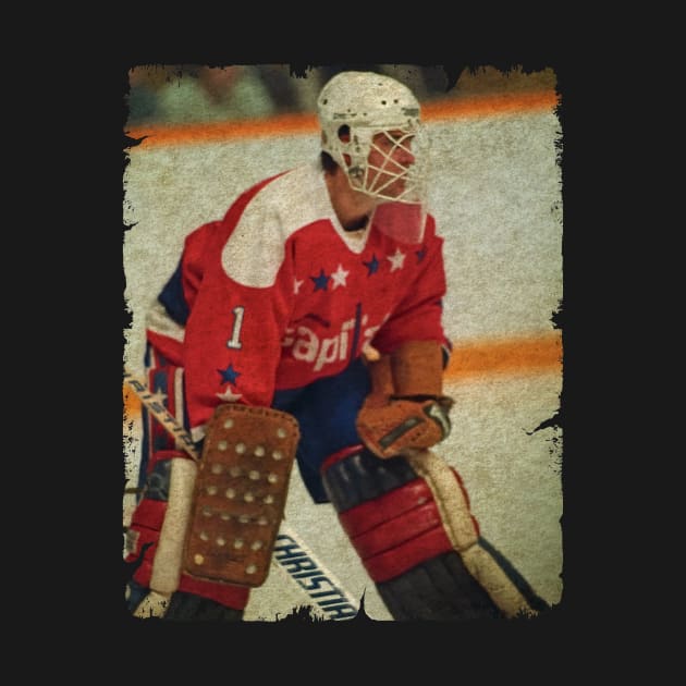 Pete Peeters, 1987 in Washington Capitals (3.06 GAA) by Momogi Project