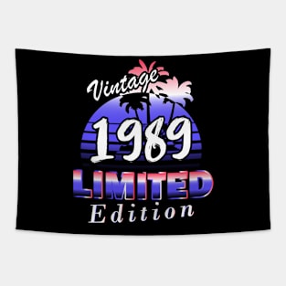 vintage 1989 birthday limited Tapestry