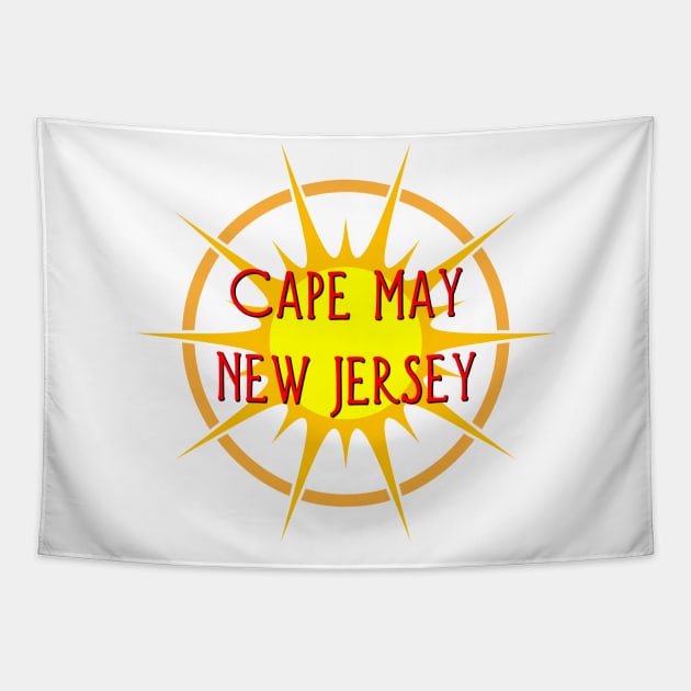 Cape May, New Jersey Tapestry by Naves