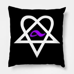 Bam Margera Heartagram HIM Adio Footwear Pillow