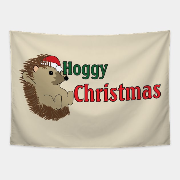 Hoggy Christmas Tapestry by ladyshiro42