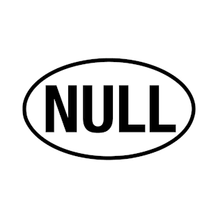 NULL Euro Oval Style T-Shirt