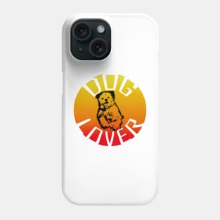 Dog Lover Puppy Sunset Phone Case