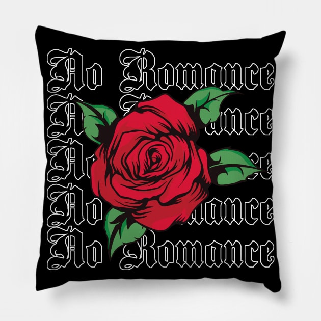 Aesthetic Rose Romance Grunge Aesthetic Clothing Pillow by wbdesignz