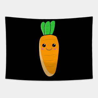 Cute Kawaii Carrot Tapestry