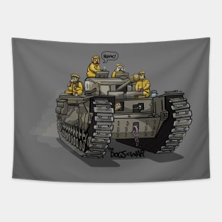 The Dogs of War: Churchill Tank Tapestry