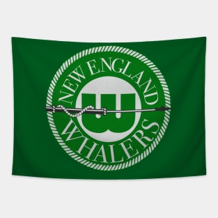 Iconic New England Whalers WHA Hockey Tapestry