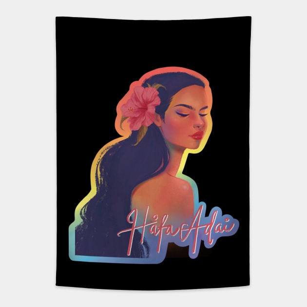 Hafa Adai Tapestry by thecantogirl