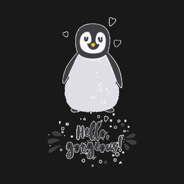 Penguin Cute Logo by widapermata95