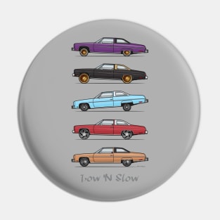 Five 75 Lowriders Pin