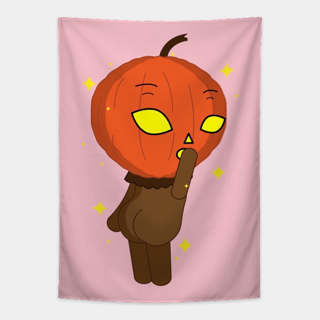 Cute pumpkin Tapestry by KopuZZta 