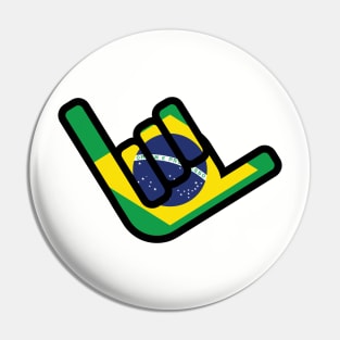 Hang Loose - Brazilian Jiu-Jitsu Pin