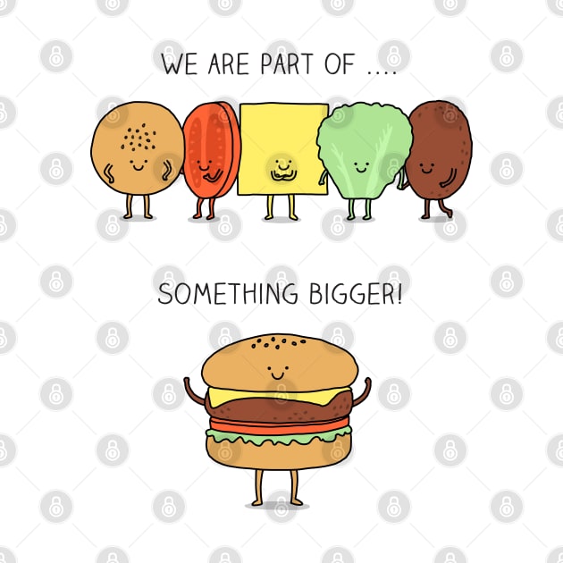 We are part of something bigger by milkyprint