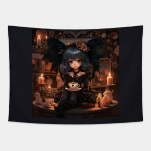 Bat girl Tapestry