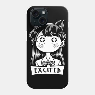 Komi-san Excited Phone Case