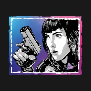 Major from Ghost In The Shell T-Shirt