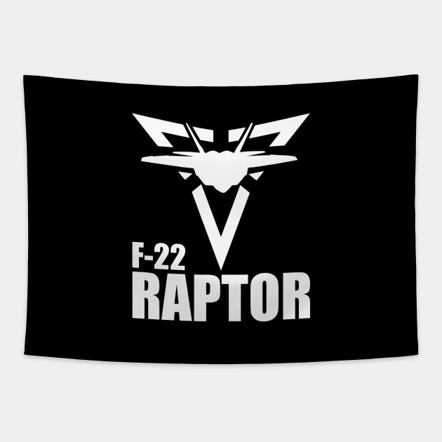 F-22 Raptor Tapestry by TCP